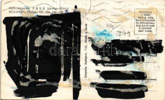 1942 Budapest VII. Emke kávéház és étterem belső (ragasztónyom / gluemark)