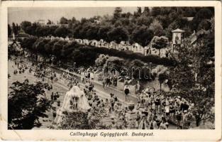 1933 Budapest III. Csillaghegyi gyógyfürdő (EB) + BUDAPEST-SZT.ENDRE vasúti mozgóposta