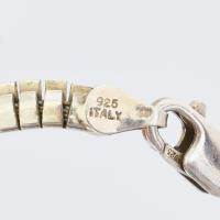 Ezüst (Ag) collier, karkötővel. jelzett br 45,7 g