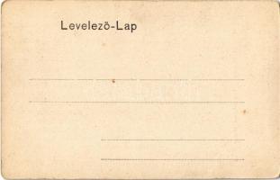 Lőcse, Levoca; Lőcsei fehér asszony. Braun Fülöp kiadása / Leutschauer weisse Frau (kopott sarkak / ...