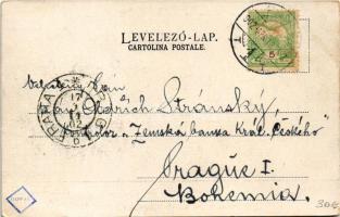 1902 Fiume, Rijeka; Caserma principale / laktanya / military barracks