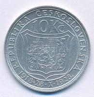 Csehszlovákia 1928. 10K Ag "Masaryk" T:AU
Czechoslovakia 1928. 10 Korun Ag "Masaryk&...