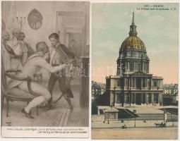 NAPOLEON - 12 db régi képeslap / 12 pre-1945 postcards