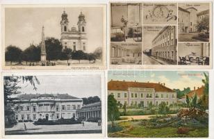 32 db RÉGI történelmi magyar város képeslap vegyes minőségben / 32 pre-1945 historical Hungarian tow...