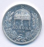 1914KB 1K Ag "Ferenc József" T:AU
Adamo K5.1