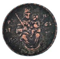 1763PH-KM Poltura Cu "Mária Terézia" T:VF Huszár: 1751., Unger III.: 1270.c