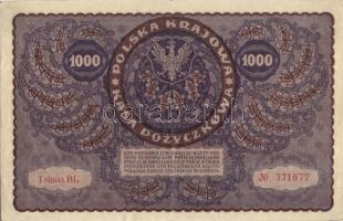 Lengyelország 1919. 1000M T:II