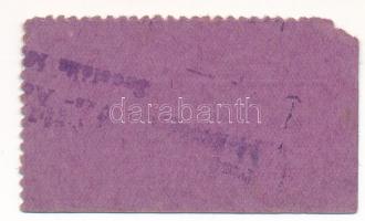 Diósgyőr ~1946. 1.000.000P "Diósgyőri Állami Vas- és Acélgyár" hiteljegy bélyegzésekkel T:...