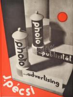 Photo und Publizität - Photo and Adertising. Text and Pictures by J. Pécsi professor of Photography. Bale [Basel], 1989, Editions Wiese. Az 1930-as berlini Josef Singer kiadás reprint kiadása! Rendkívül izgalmas képanyaggal illusztrált. Kiadói kartonált kötés, jó állapotban.