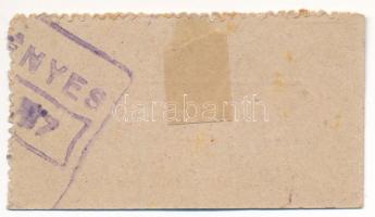 Diósgyőr ~1946. 1.000.000P "Diósgyőri Állami Vas- és Acélgyár kenyérjegy" bélyegzésekkel T...