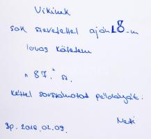 Babári Netti 2 db DEDIKÁLT könyve: Csiribébi történetek.; A lovam álma. H.n., 2013-2023, Underground...