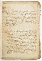 1814 Normalia civitatensia ab anno 1791 ad 1814. Jogi szöveg gyűjtemény, bírósági ítélet gyűjtemény ...