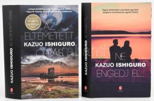 Kazuo Ishiguro 2 db könyve: Ne engedj el... Ford.: Kada Júlia. + Az eltemetett óriás. Ford.: Falcsik Mari. Bp., 2016-2017, Európa. Kiadói kartonált papírkötés, kiadói papír védőborítóban.