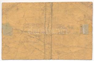 Miskolc ~1920. 40f "Reggeli Hírlap" utalvány T:F hátlapon ragasztónyom Adamo MIS-27.1.1