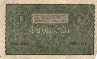 Lengyelország 1919. 5M, 100M, 1000M T:III,III/IV