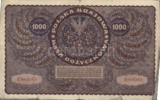 Lengyelország 1919. 5M, 100M, 1000M T:III,III/IV