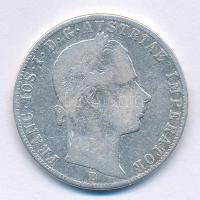 1859B 1Fl Ag Ferenc József T:VF,F Adamo M14