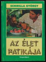 Schirilla György: Az élet patikája. (DEDIKÁLT). Bp., 1990, HungariaSport. Kiadói papírkötés. A szerző, Schirilla György (1939-1999) szupermaratonista, hosszútávúszó, kerékpárversenyző által DEDIKÁLT példány.