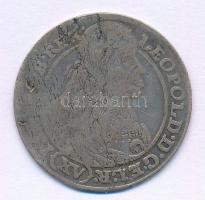 Német Államok / Szilézia 1663GH 15kr Ag I. Lipót (5,62g) T:F German States / Silesia 1663GH 15 Kreuzer Ag Leopold I (5,62g) C:F Krause KM#414