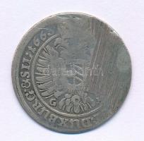 Német Államok / Szilézia 1663GH 15kr Ag "I. Lipót" (5,62g) T:F German States / Silesia 166...