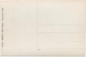 1917 Szalárd, Salard; vasútvonal télen / WWI K.u.K. military, railway line in winter. photo