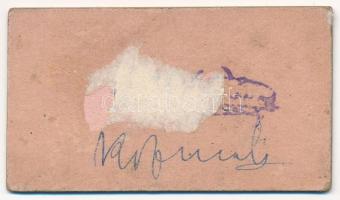 Miskolc ~1920. 10f "Magyar Szent Korona Országai Vasutas Szövetsége Miskolczi Kerületének Fogya...