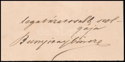 1884 Bunyitay Vince (1837-1915) nagyváradi kanonok egyháztörténész, a Magyar Tudományos Akadémia tag...