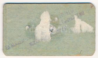 Miskolc ~1920. 20f "Miskolcz th. város tisztviselői és alkalmazottai termelő és fogyasztási szö...