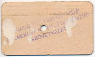 Miskolc ~1920. 1K "Miskolcz th. város tisztviselői és alkalmazottai termelő és fogyasztási szöv...