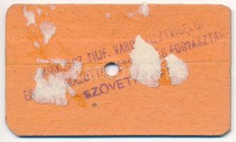 Miskolc ~1920. 5K "Miskolcz th. város tisztviselői és alkalmazottai termelő és fogyasztási szöv...