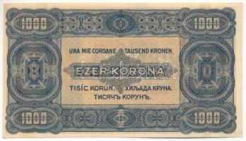 1923. 1000K "B55 547817" nyomdahely jelölés nélkül T:AU apró szakadás, fo., sarokhajlás
A...