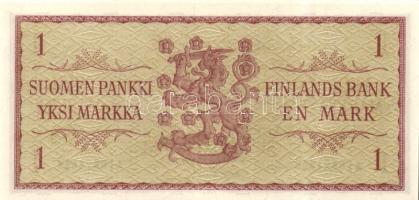 Finnország 1957. 100M T:III + 1963. 1M T:I