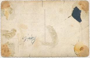 Resicabánya, Resicza, Recita, Resita; P. Domokos szűcs üzlete / Blanarie / Kürschner / furrier'...