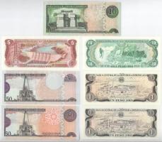Dominikai Köztársaság 1987-2011. 1P-50P (7xklf) T:UNC,AU közte egy F
Dominican Republic 1987-2011. ...