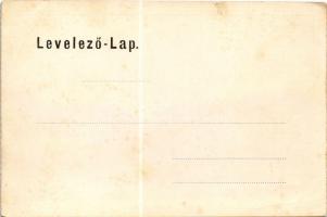 Arad, Szabadság tér, Porter Vilmos nagyáruháza, üzletek / square, shops (EB)