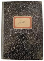 1916 Az Igaz szó c. keresztény szocialista politikai lap XIII. évfolyama bekötve. Benne Ferenc Józse...