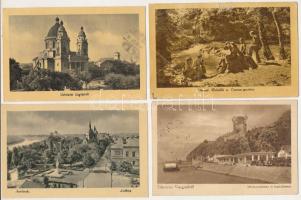 24 db MODERN magyar város képeslap (Képzőművészeti Alap, Művészeti Alkotások) / 24 MODERN Hungarian ...