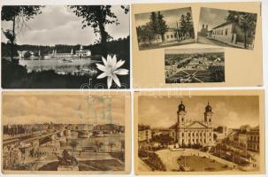 20 db MODERN magyar város képeslap (Képzőművészeti Alap, Művészeti Alkotások) / 20 MODERN Hungarian town-view postcards