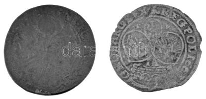 Lengyelország 1663AT 6gr Ag "II. János Kázmér" (2db) T:F
Poland 1663AT 6 Groszy Ag "...