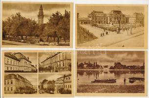 25 db MODERN magyar város képeslap (Képzőművészeti Alap, Művészeti Alkotások) / 25 MODERN Hungarian ...