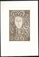 Kass János/Jékely Zoltán: Az utolsó szó keresése. Kass Jánor rézkarcaival illusztrált. Bp., 1985, He...