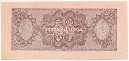 Ecuador 1886-1894. 1S T:AU kis folt
Ecuador 1886-1894. 1 Sucre C:AU small spot
Krause P#S172