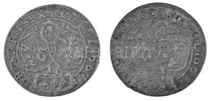 Lengyelország 1667TL-B 6gr Ag "II. János Kázmér" (2db) T:VF,F
Poland 1667TL-B 6 Groszy Ag...