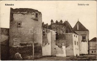 Késmárk, Kezmarok; Thököly vár. Vasúti levelezőlapárusítás 1007. / castle (EK)