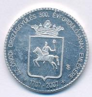 2007. "Az Ónodi Országgyűlés 300. évfordulójának emlékére 1707-2007 / Hungariae Patrona' kétoldalas Al emlékérem (33mm) T:UNC (eredetileg PP)