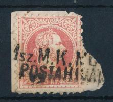 1867 5kr 1. SZ. mozgóposta bélyegzéssel