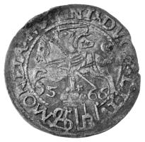 Lengyel Királyság / Litván Nagyfejedelemség 1566. Garas Ag "II. Zsigmond Ágost" (1,57g) T:...