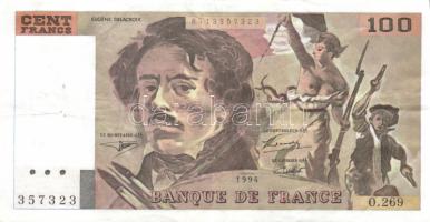 Franciaország 1994. 100Fr T:III+