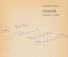 Hámori Tibor: Puskás. Legenda és valóság. A szerző által DEDIKÁLT példány. Bp., 1982, Sportpropagand...