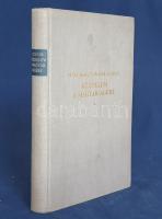 Huszár Aladár, vitéz baráthi: Küzdelem a magyarságért. Vitéz baráti Huszár Aladár beszédei és írásai. (Budapest, 1941) Hungária Kiadó Rt. (ny.) 243 + [1] p. Egyetlen kiadás. Huszár Aladár (1885-1945) jogász, politikus, több vármegye főispánja, Budapest főpolgármestere, az Országos Társadalombiztosítási Intézet igazgatója. A Bars megyei földbirtokos első világháborús frontszolgálata után Balassagyarmatra tért vissza, ahol tevékeny szerepet vállalt a város 1919. évi visszafoglalásában. Később Nógrád, Hont, majd több más vármegye, Győr főispánja, majd 1932-től között Budapest főpolgármestere volt, egyben a vitézi rend gyakori szónoka. Gömbös Gyula miniszterelnökkel elmérgesedő viszonya miatt 1934-ben lemondott, és az OTI élére került. Nemzetpolitikai beszédei, felszólalásai egy része zászlóavatásokon, országbővülések alkalmával hangzott el, kötete egy másik, markáns részét a nyilas sajtóval való írt éles szembeszállása alkotja. Az országos jelentőségű politikus és közszereplő a ,,Magyar Nemzet" lap ,,Szellemi honvédelem" rovatát vezette, mindvégig élesen fellépett a nyilas mozgalommal és a német érdekekkel szemben. 1944-ben a Gestapo elhurcolta. A tartalomból: Emlékezés Felsőgyőri Nagy Ivánról. A Madách Társaság ünnepi ülésén elmondott emlékbeszéd (1923) - Magyar tartozás. Bak község hősi emlékének leleplezési ünnepélyén elmondott beszéd (1928) - Gömbös Gyula, a miniszterelnök. Köszöntő a Társadalmi Egyesületek Szövetsége nevében - Széchenyi él... Emlék-serlegbeszéd a Nemzeti Kaszinó Széchenyi-lakomáján - Magyarország a magyaroké - Hogyan foglaltuk vissza Balassagyarmatot? - Üzenet Prága és Prága itteni szövetségesei felé - Nem kékvérűség a törzsökös magyarok szervezkedése - Talán szabad még Magyarországon magyarnak lenni? - Néhány szó egy támadásról - Egy el nem mondott beszéd Pethő Sándor ravatalánál - Mi tartja fenn a magyarságot? - Ami Jarosséknak nem tetszik. Aranyozott, enyhén foltos kiadói vászonkötésben. Jó példány.